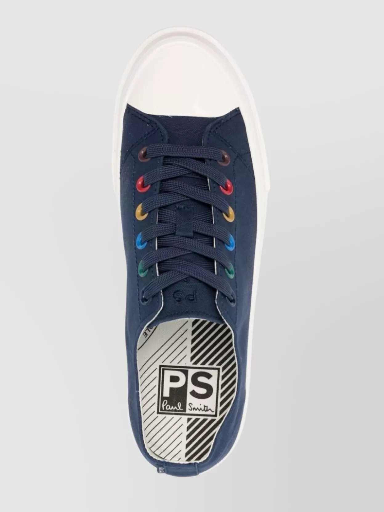 Paul Smith Eyelet Canvas Sneakers Low-top Rubber Sole