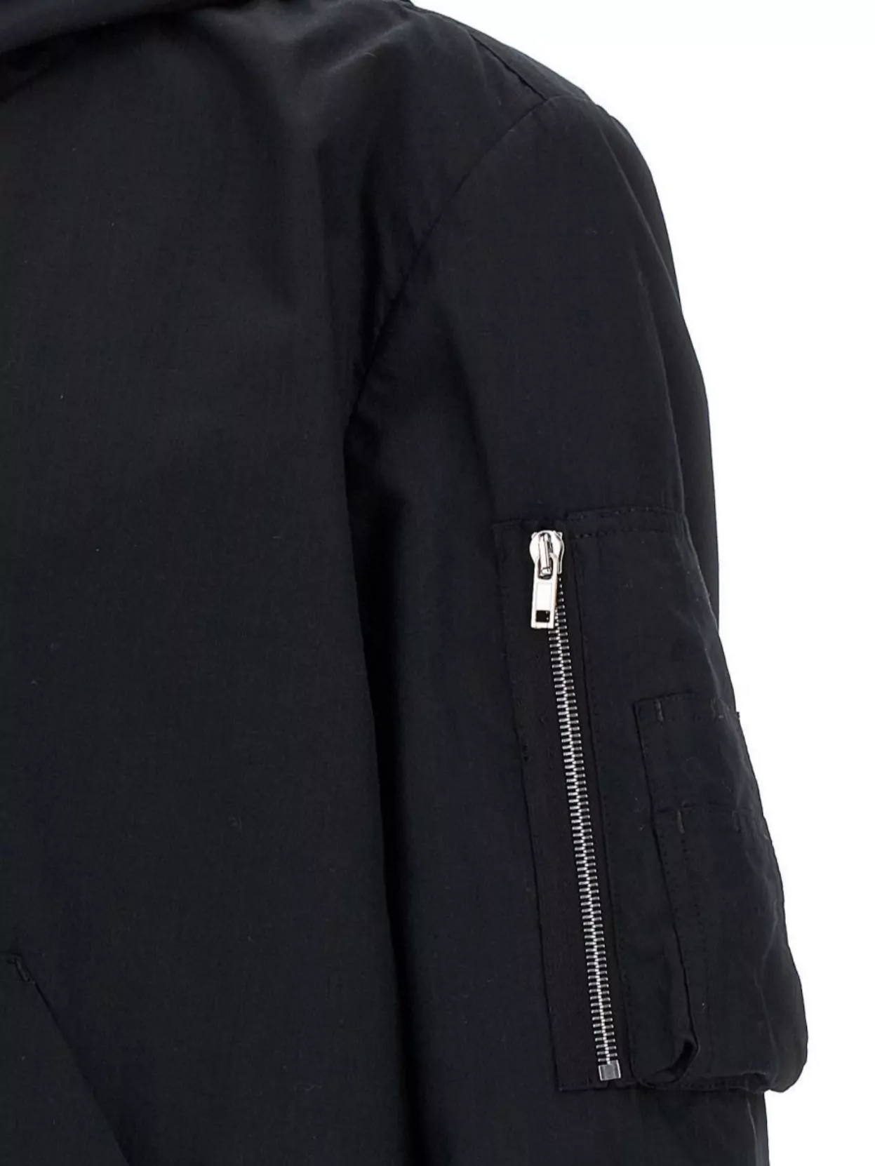 Rick Owens Drkshdw Flight Bomber Jacket Adjustable Hem