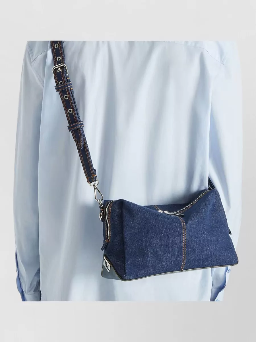 Fendi Leather Medium Crossbody Bag