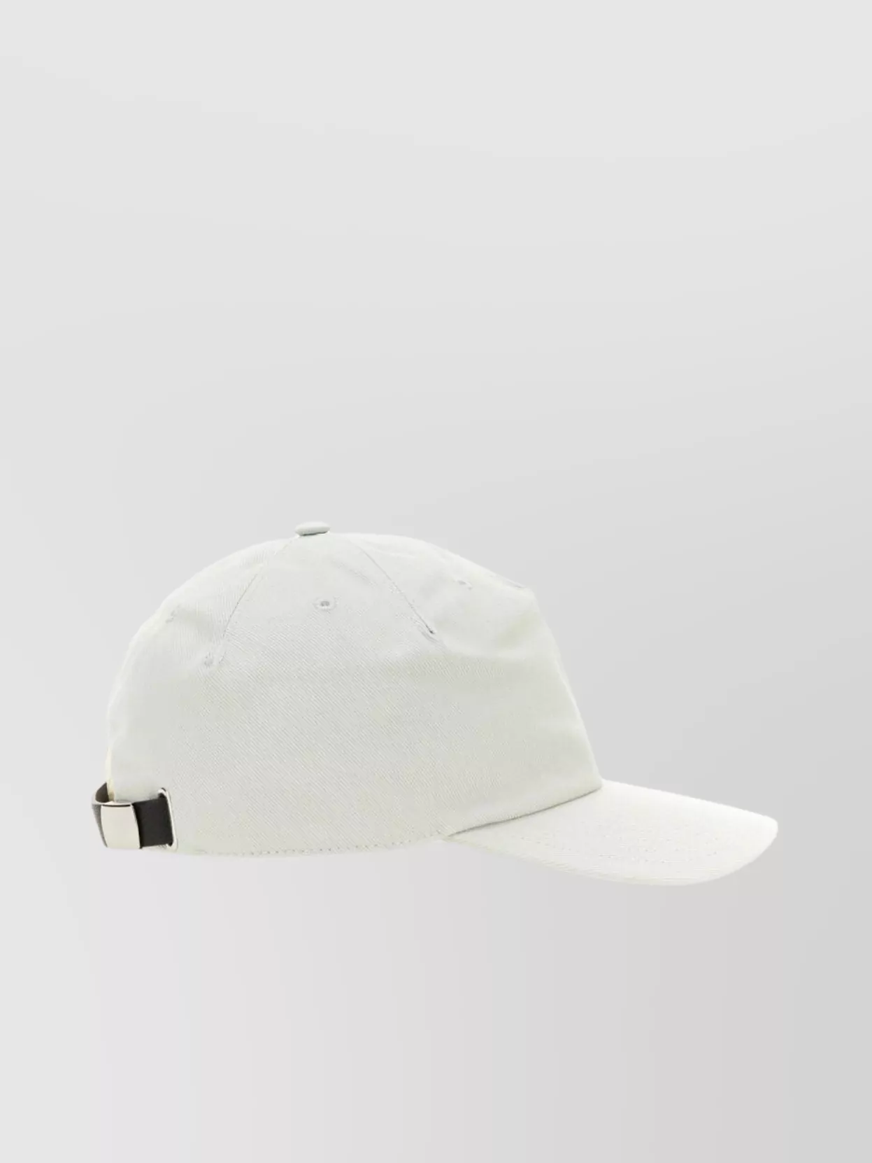 Alexander Mcqueen Sporty Hat With Curved Brim And Eyelet Vents