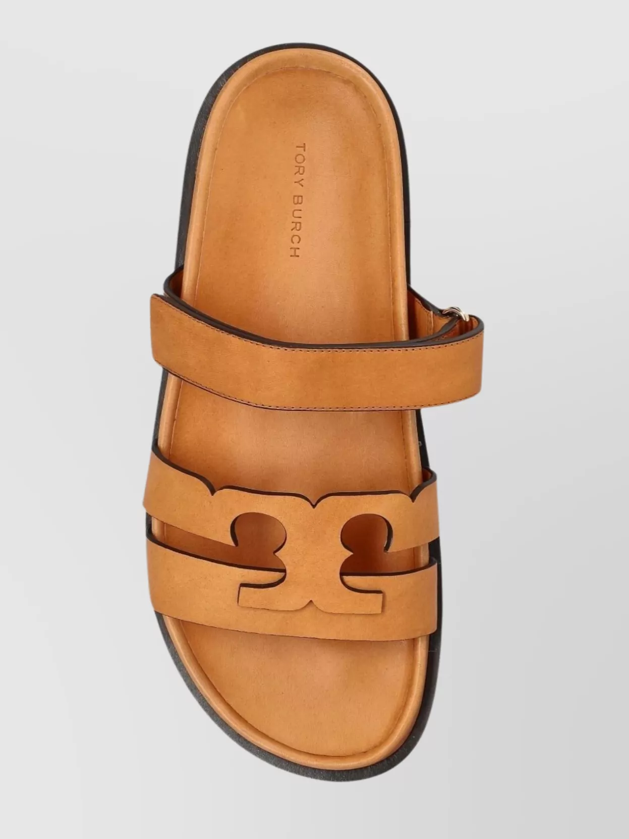 Tory Burch Slippers Lines In Pelle Arancione Donna