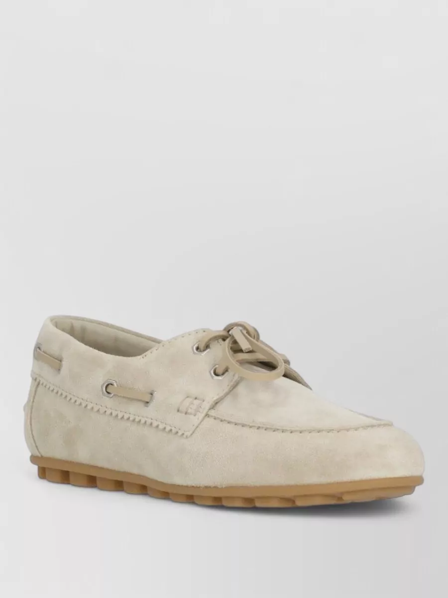 Hogan leather lace-up loafers