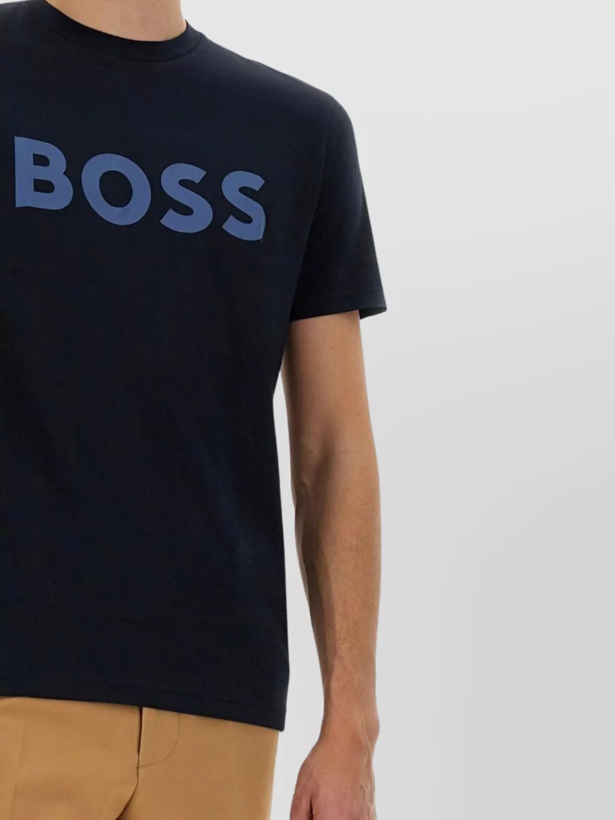 Boss "Reflection 1" Regular Fit Crew Neck T-Shirt