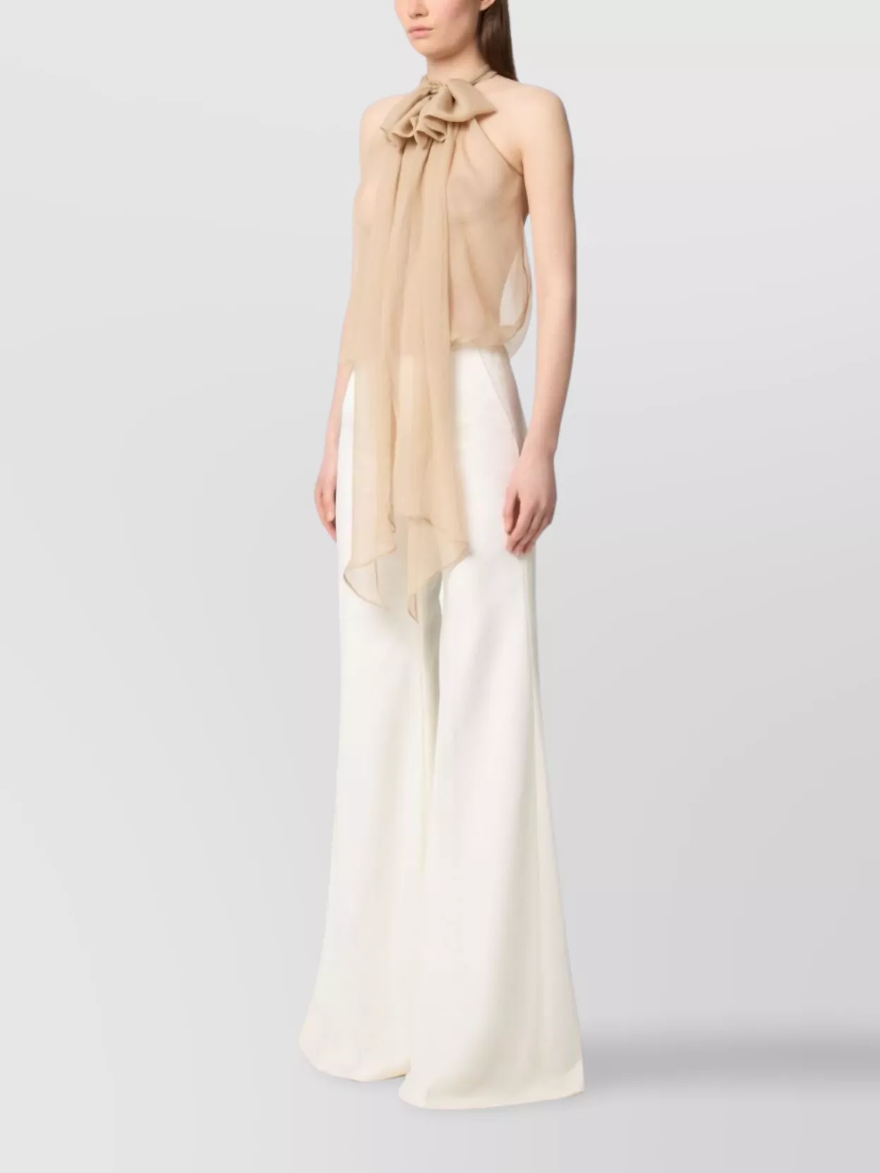 Nina Ricci Sleeveless Halter Neck Top