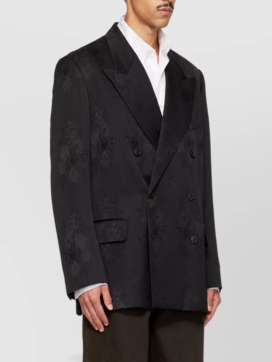 Dries Van Noten Single-Breasted Suit Jacket
