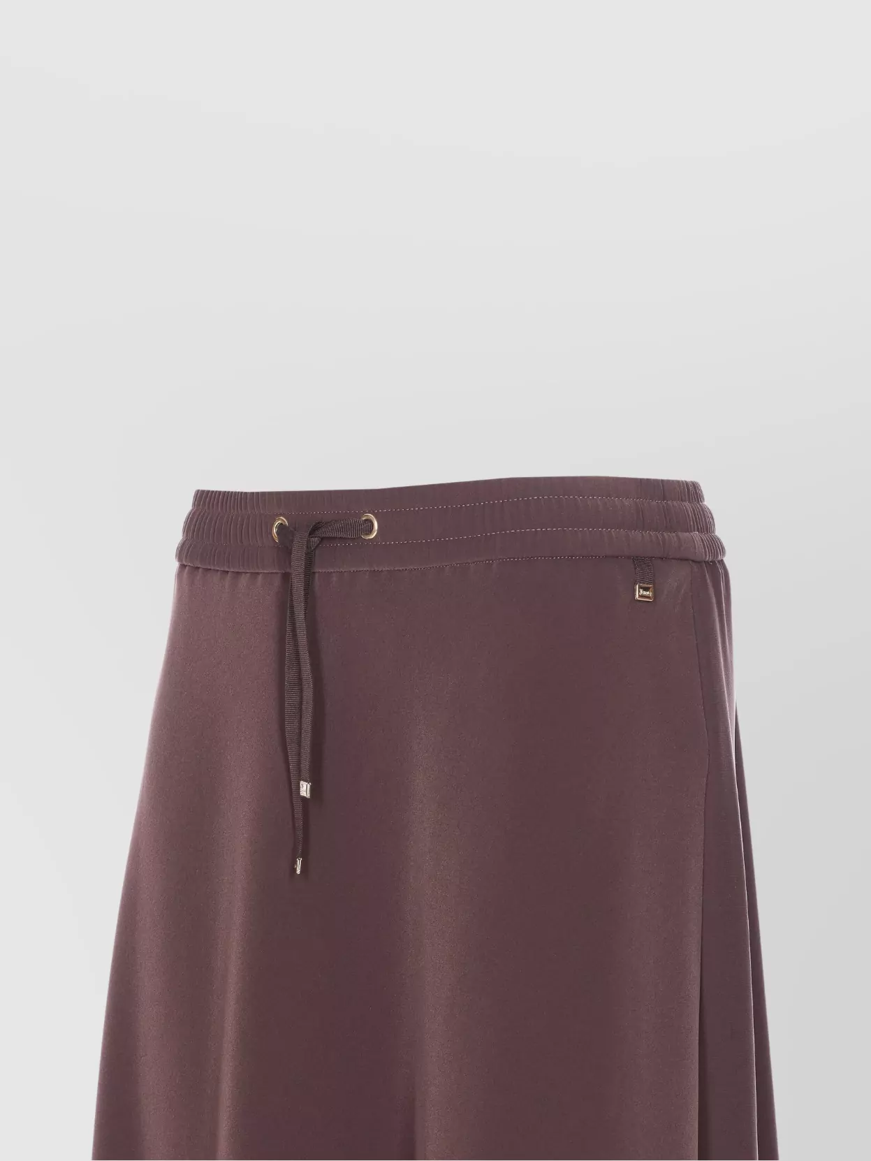 Herno Ankle Length Skirt Drawstring Waist