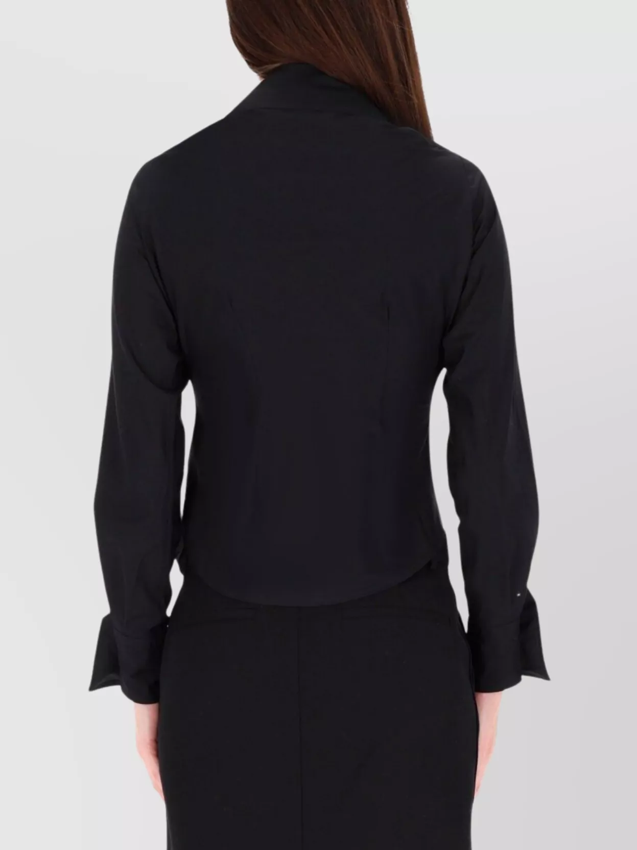 Vivienne Westwood Long Sleeve Collared Top With Cuffed Sleeves