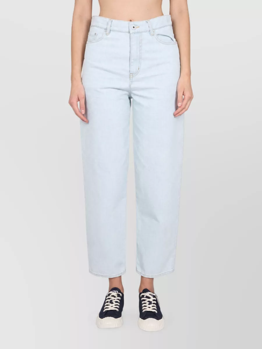 Kenzo High-Rise Carrot-Fit Denim Jeans