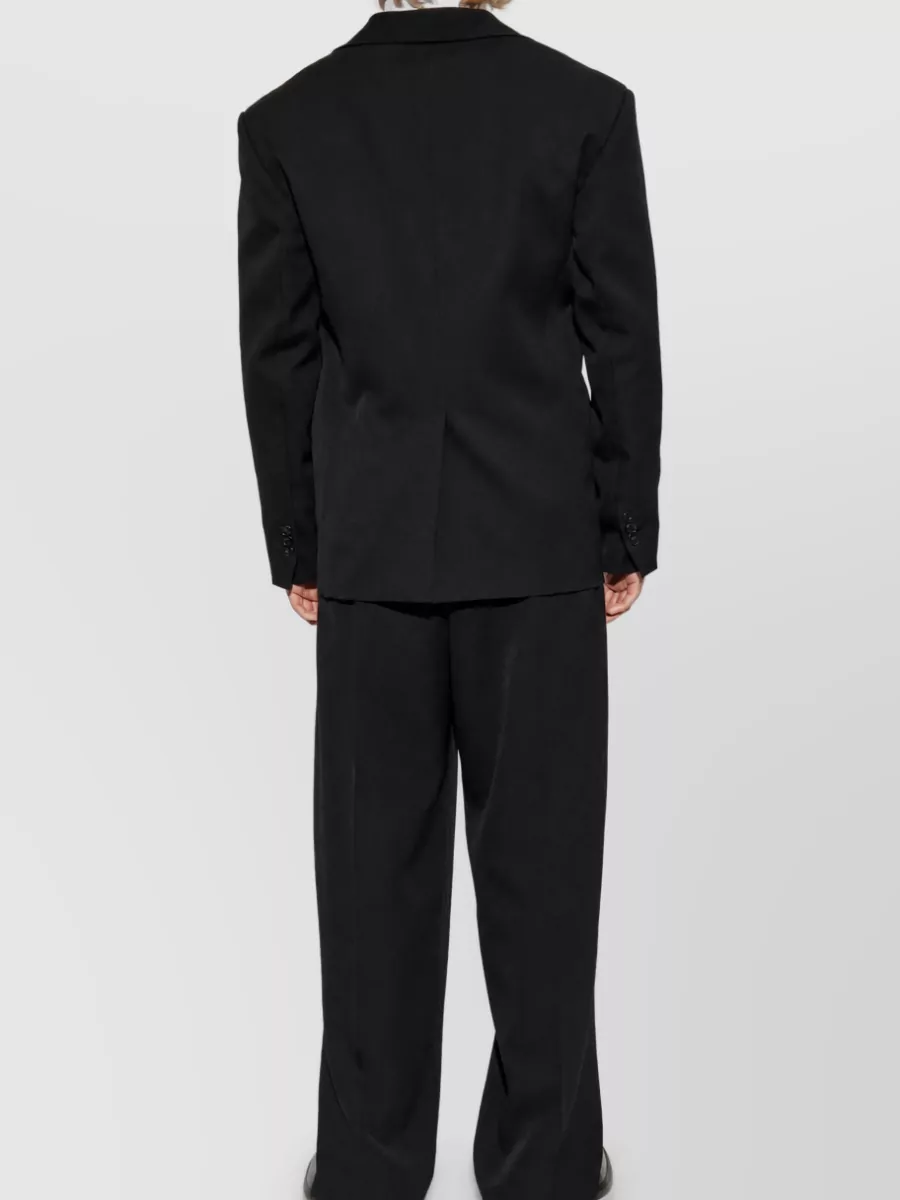 Dsquared2 Wool Single Breasted Coat