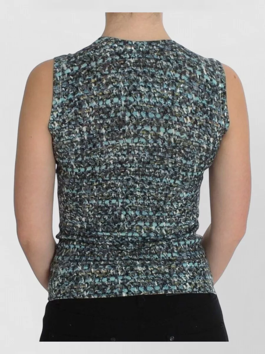 Dolce&Gabbana Wool Sleeveless Sweater