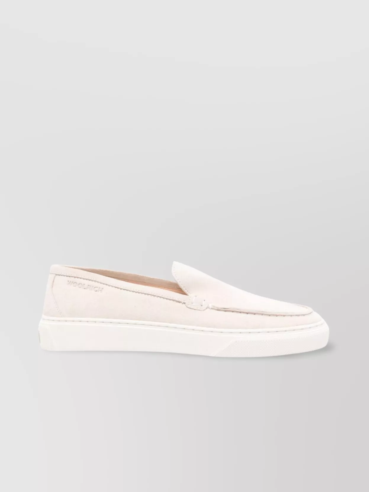 Woolrich Slip On Suede Leather Sneakers
