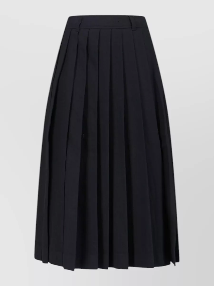 Dunst Pleated Midi Skirt