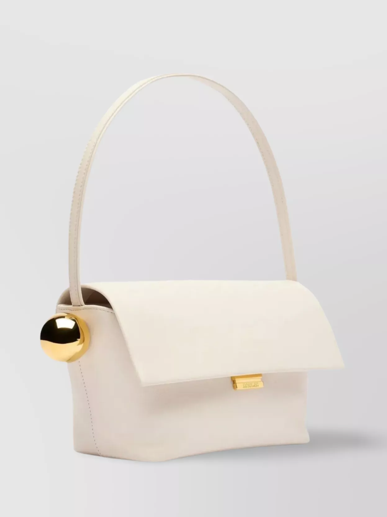 Jacquemus Square Lambskin Top Handle Bag