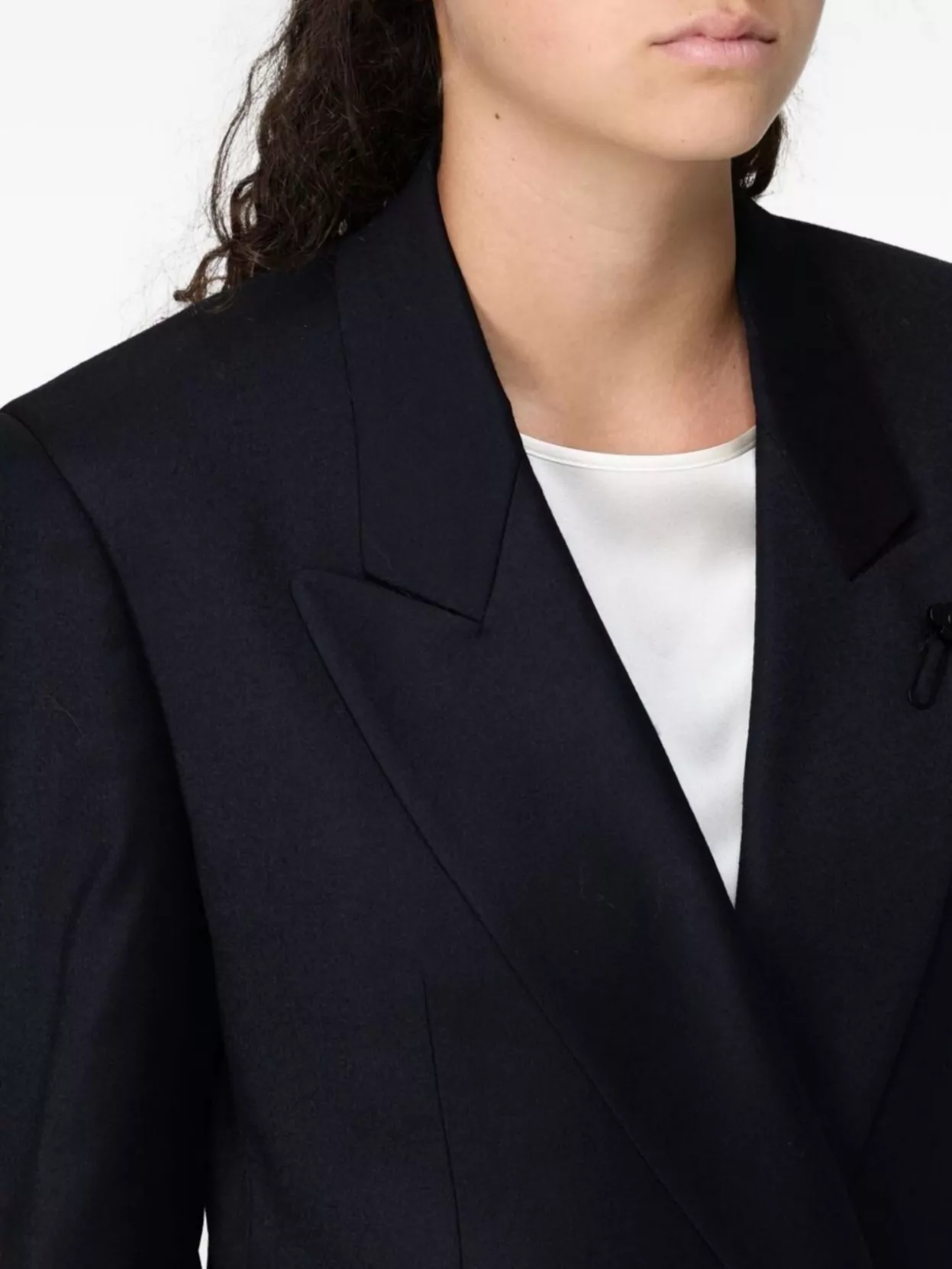 Lardini Double-Breasted Jacket Featuring Golden Buttons