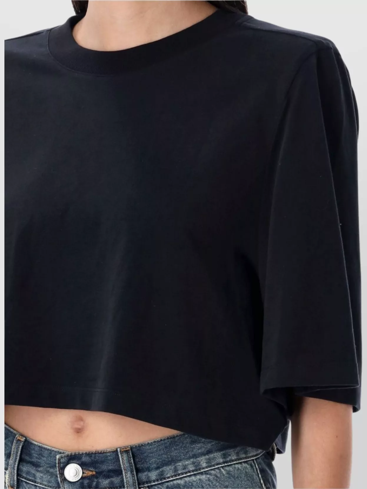 Isabel Marant Cropped T-Shirt Short Sleeves