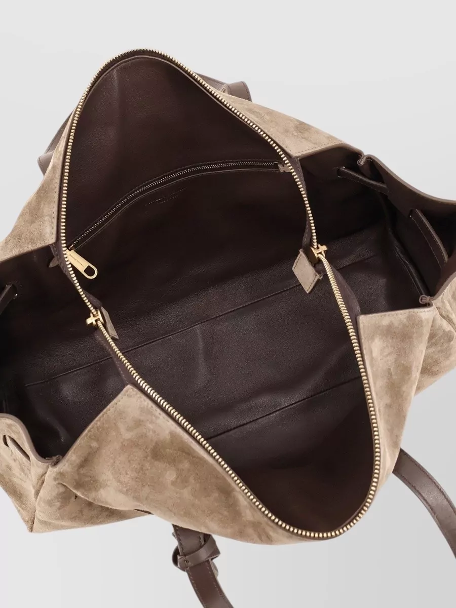 Brunello Cucinelli Olivia Suede Tote Bag