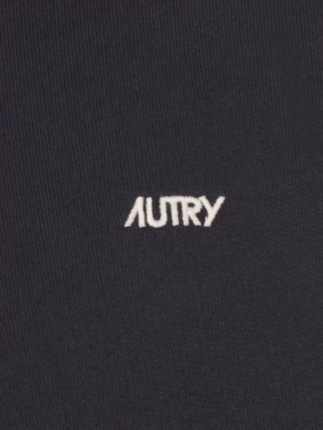 Autry Men's Cotton Hoodie Ribbed Trims