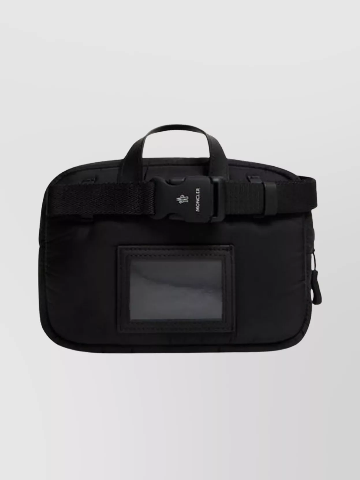 Moncler Quilted Nylon Shoulder Bag With Adjustable Strap