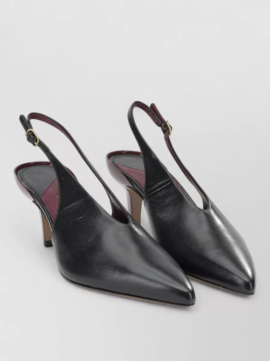 Chloé leather slingback pumps