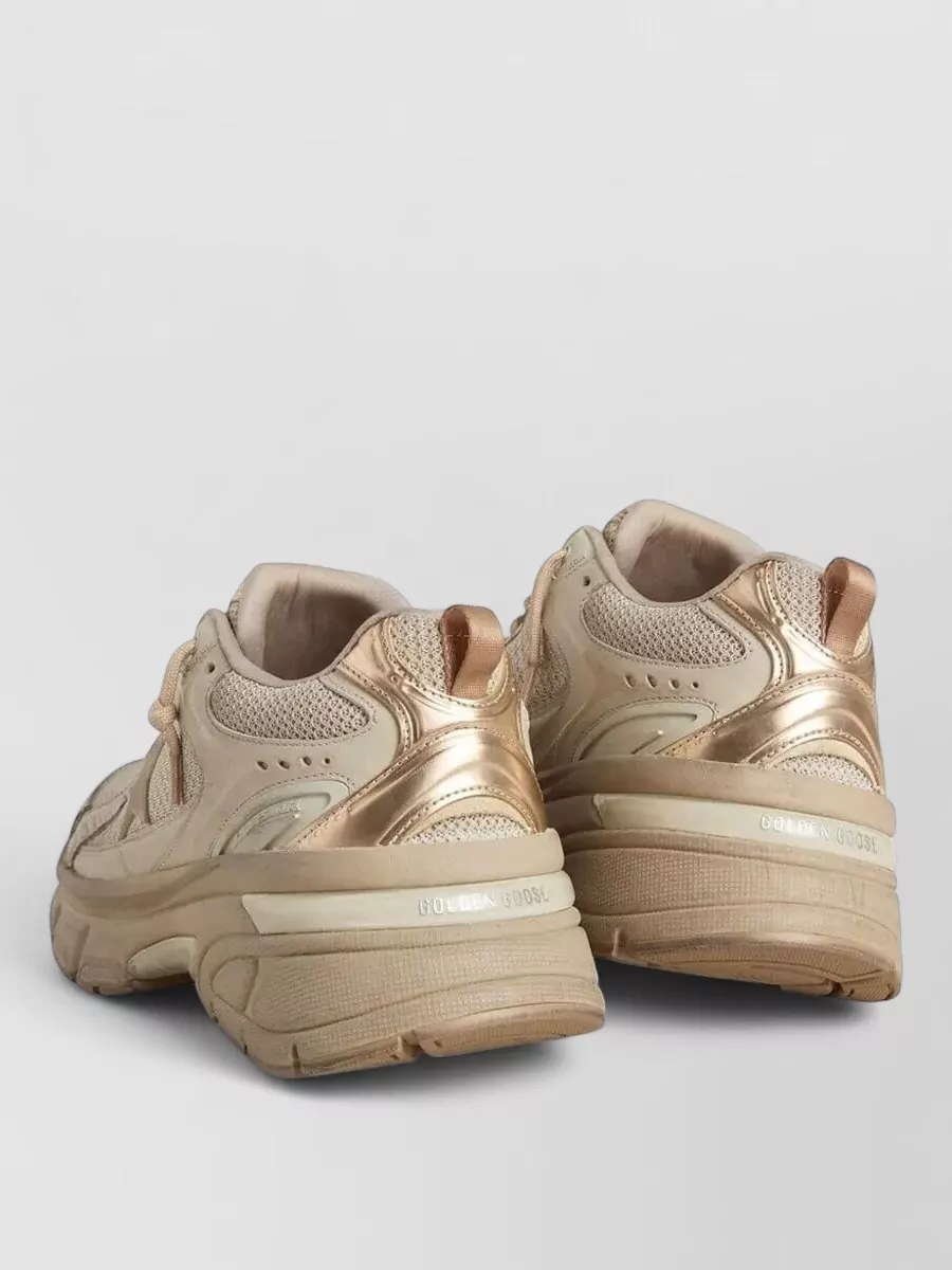 Golden Goose Leather And Suede Low-Top Sneakers