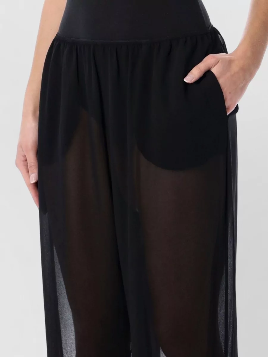 The Frankie Shop Sheer Balloon Beach Pants