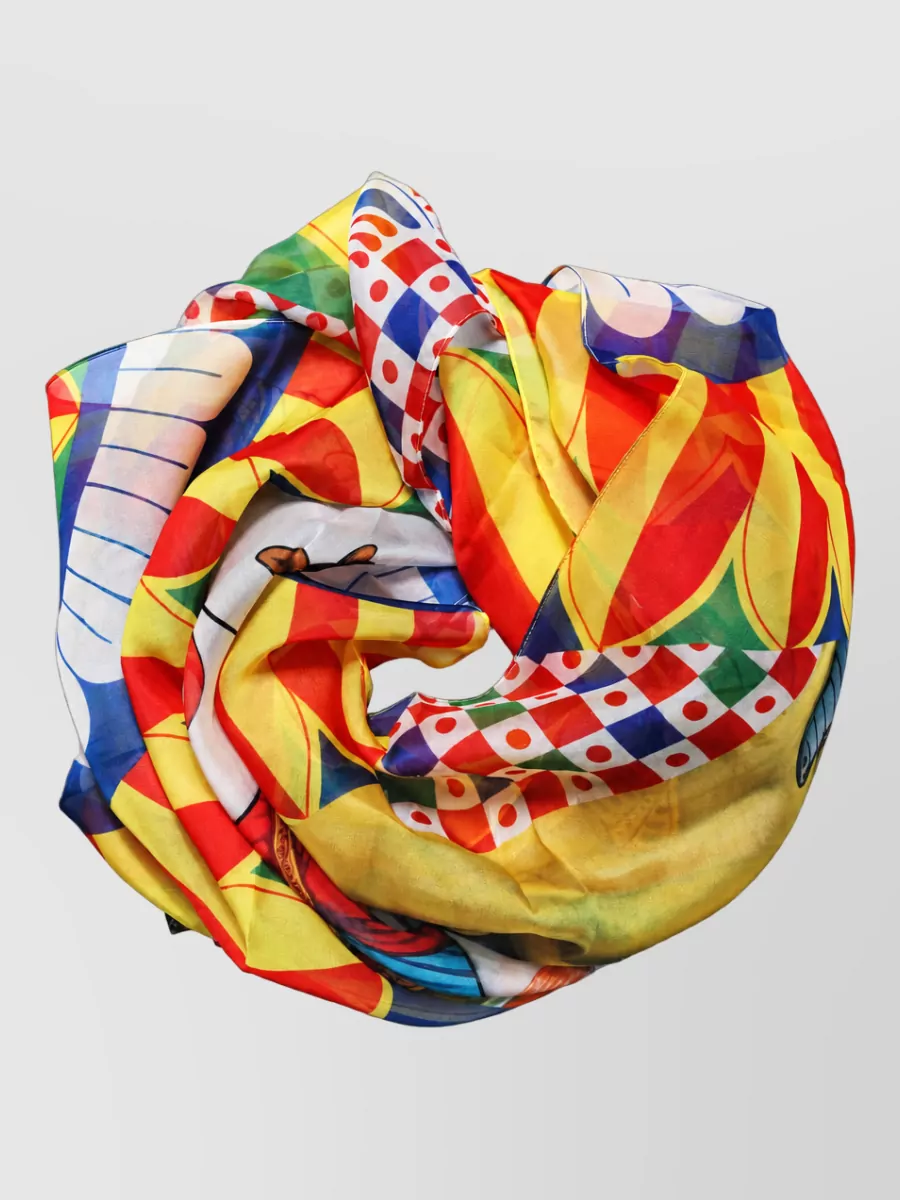 Dolce&Gabbana Silk Printed Scarf