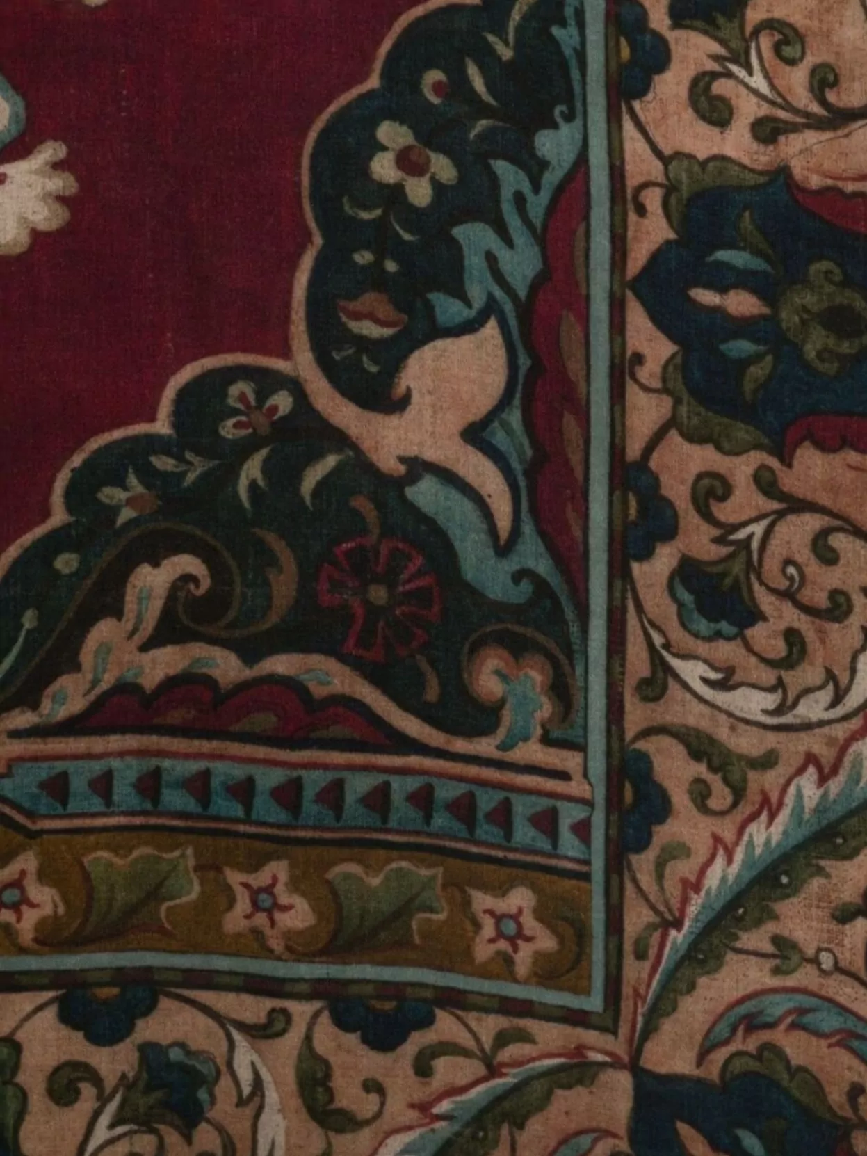 Faliero Sarti Floral-patterned Silk Scarf