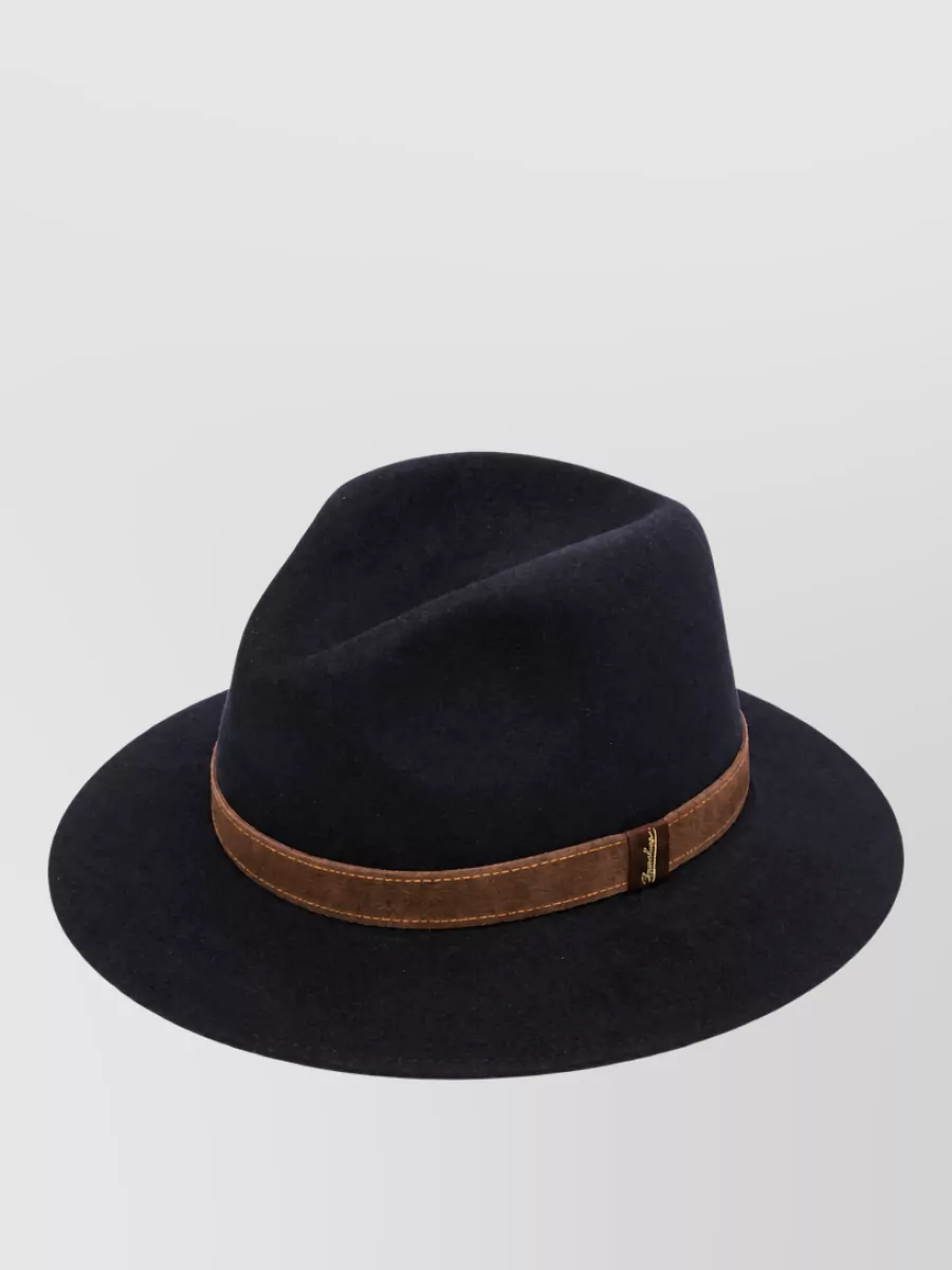 Borsalino Wool Country Fedora Hat