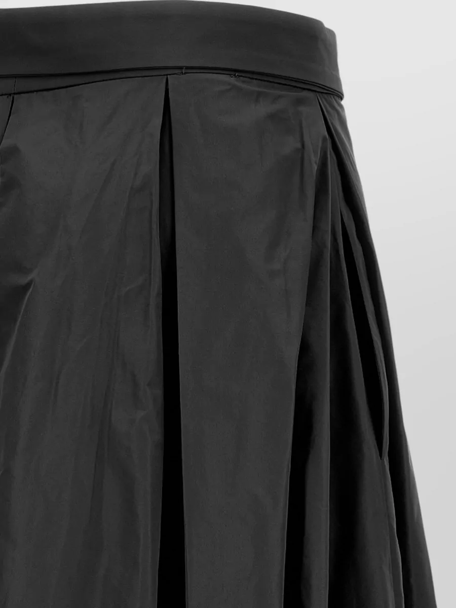 Pinko Raponzolo Skirt High Waist Maxi Pleated