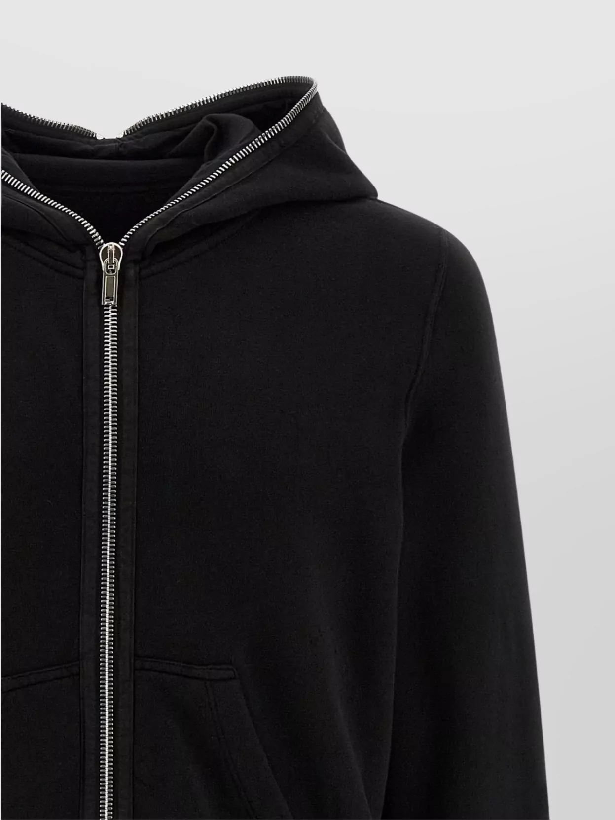 Rick Owens Drkshdw Hooded Sweatshirt Featuring Anorak Pockets