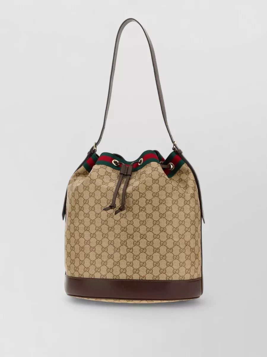 Gucci Na Fabric Shoulder Bag