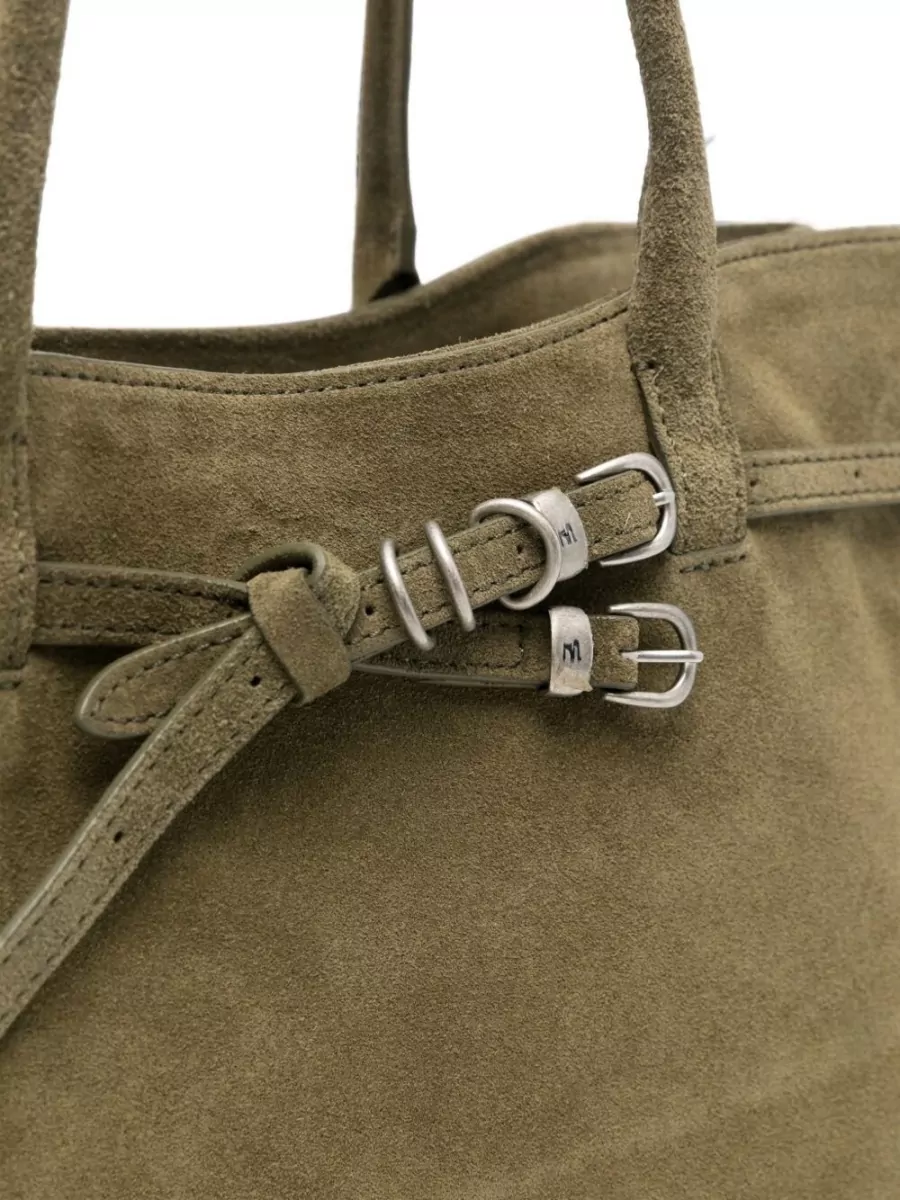 Marge Sherwood Suede Leather Bucket Bag