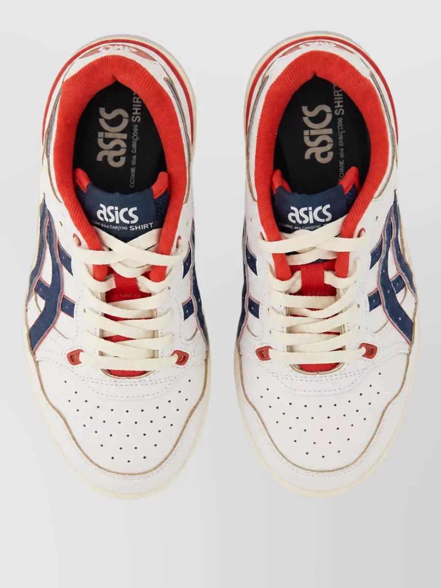 Comme Des Garçons Rubber Lace-Up Sneakers