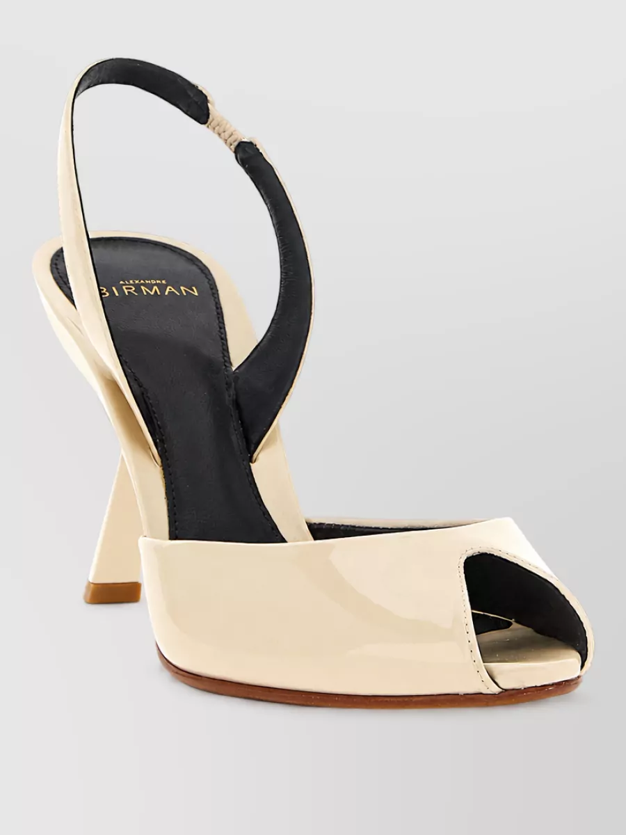 Alexandre Birman leather slingback mules