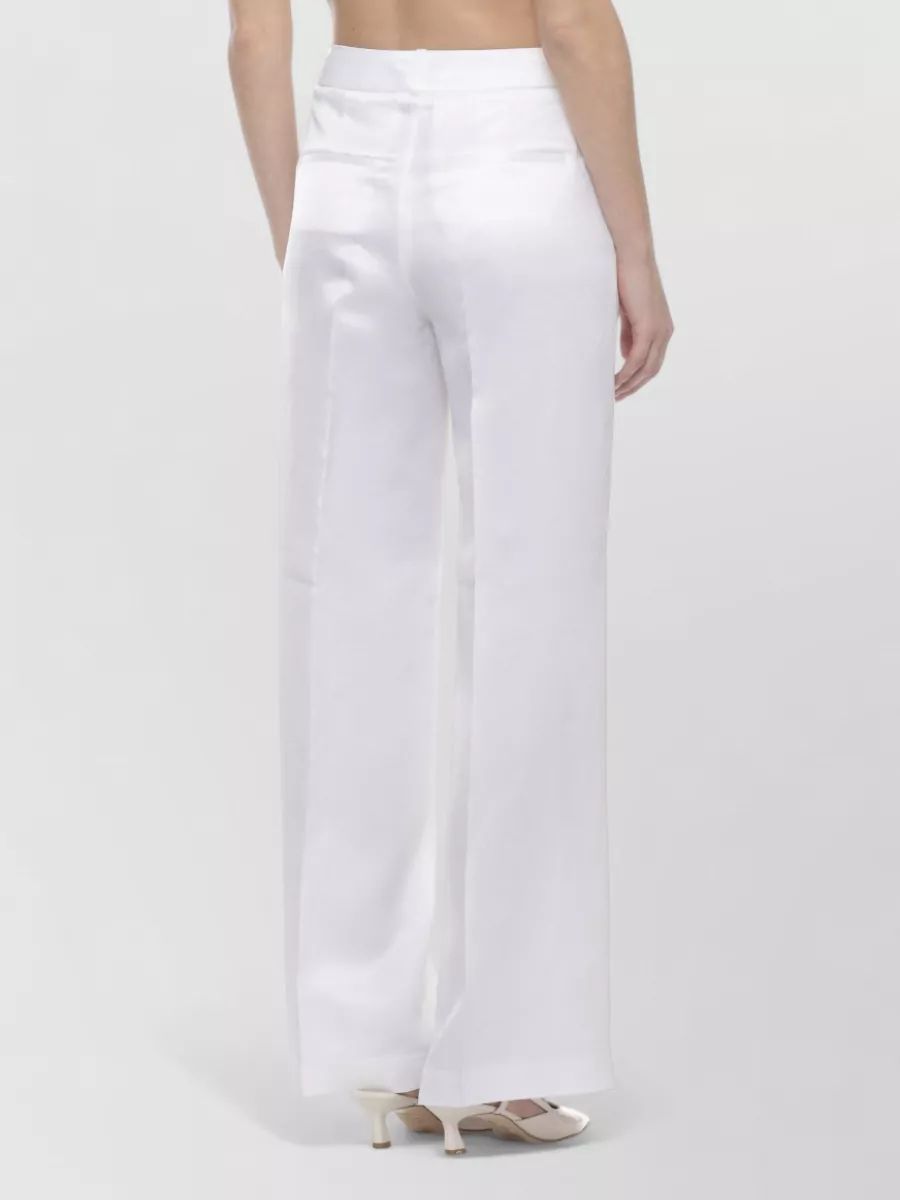 Peserico Linen Wide-Leg Trousers