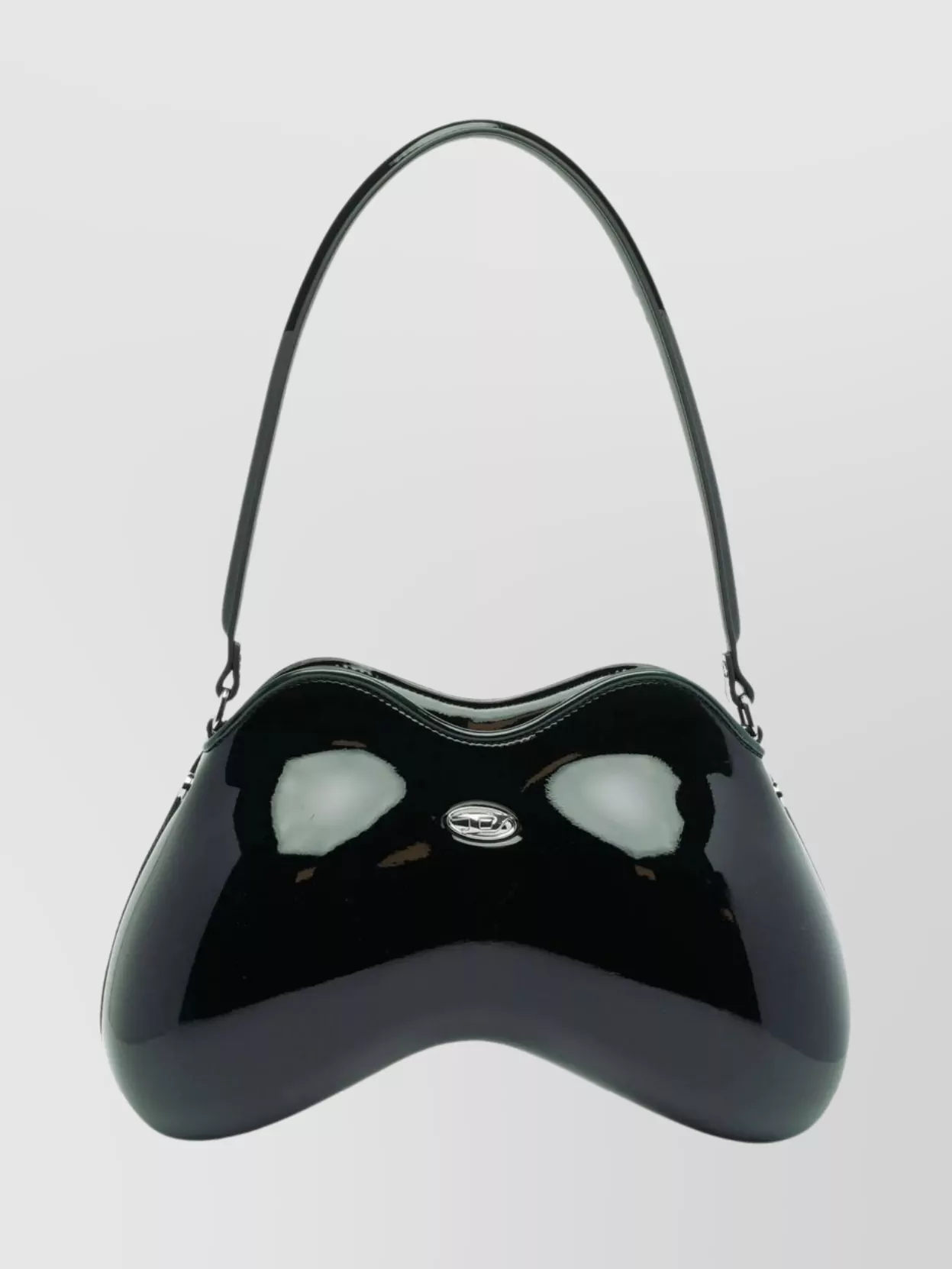 Diesel play leather shoulder bag