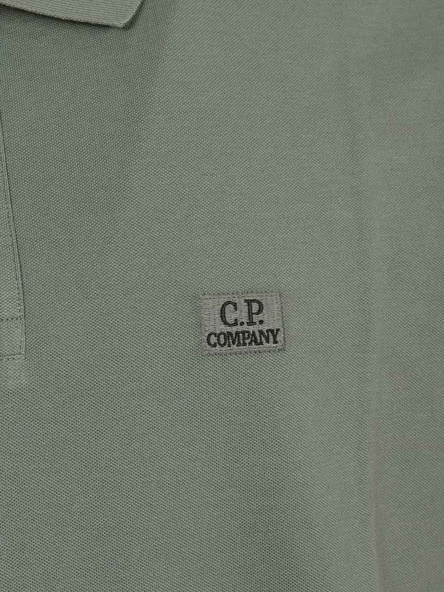 C.p. Company Piquet Short-Sleeve Polo Shirt