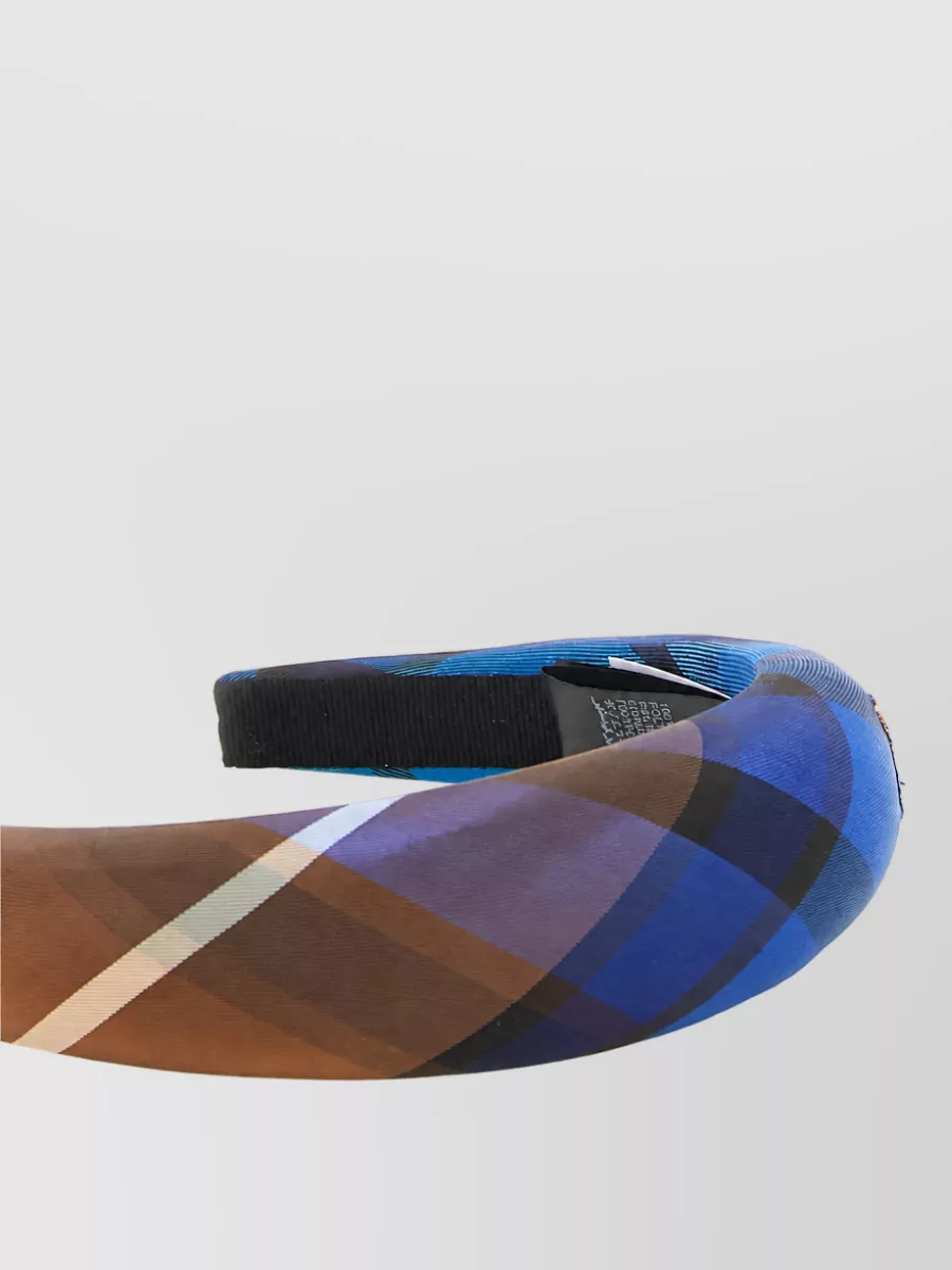 Vivienne Westwood Padded Tartan Headband