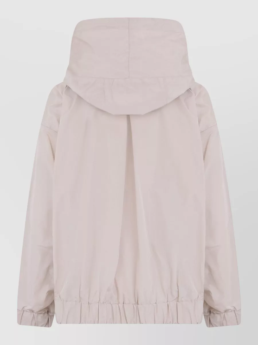 S Max Mara Hooded Taffeta Jacket