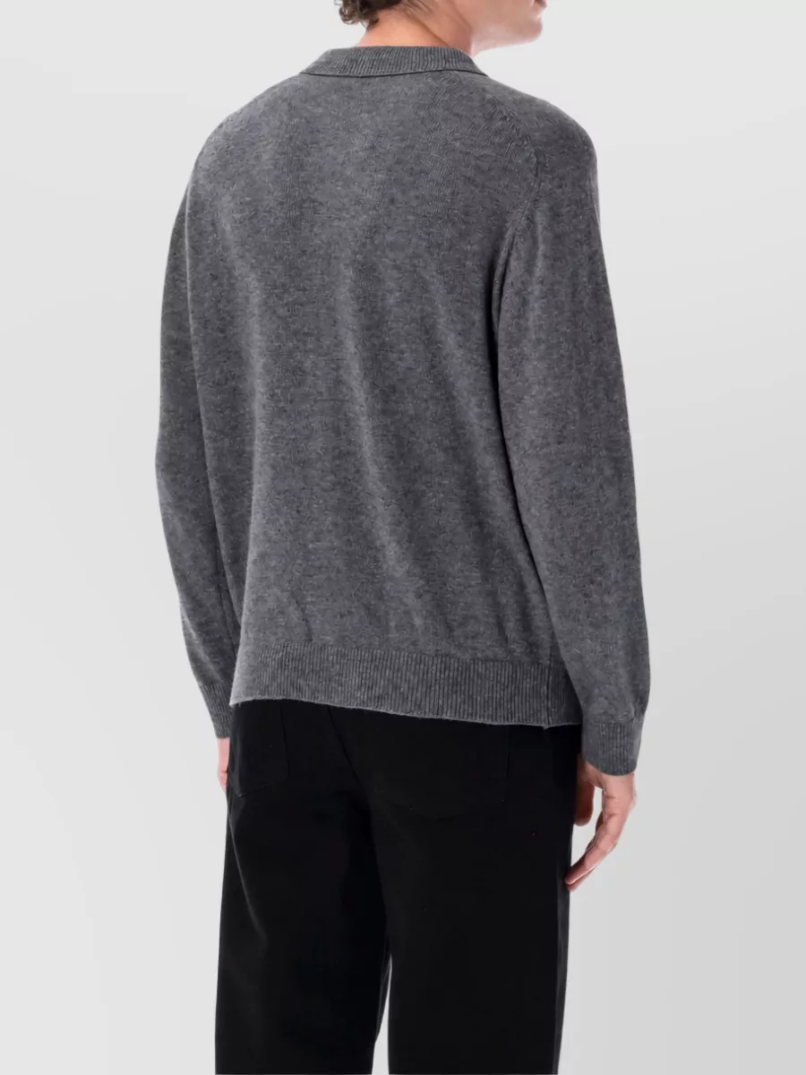 Dunst Cashmere Blend Collared Cardigan