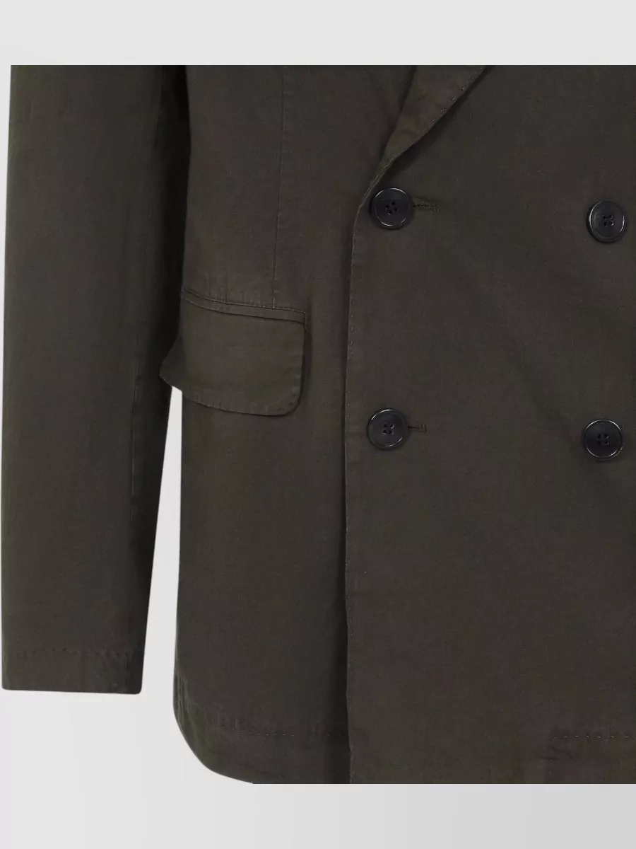 Dries Van Noten Cotton Double-Breasted Blazer