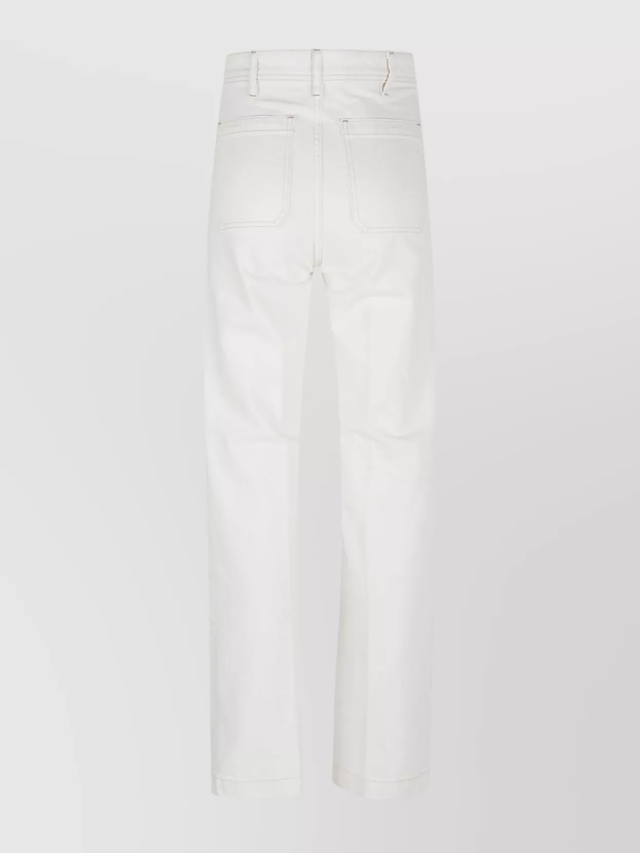 Polo Ralph Lauren Tailored Straight Leg Trousers Back Pockets