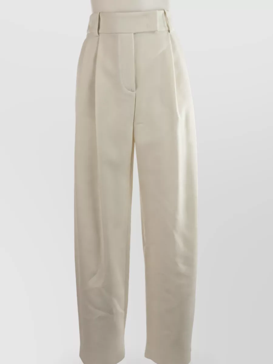 Giorgio Armani Silk high-rise trousers
