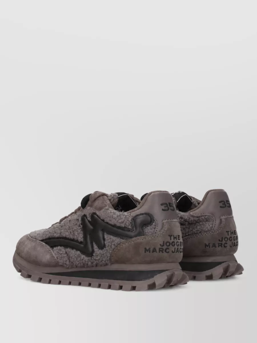 Marc Jacobs Fur Low-Top Sneakers