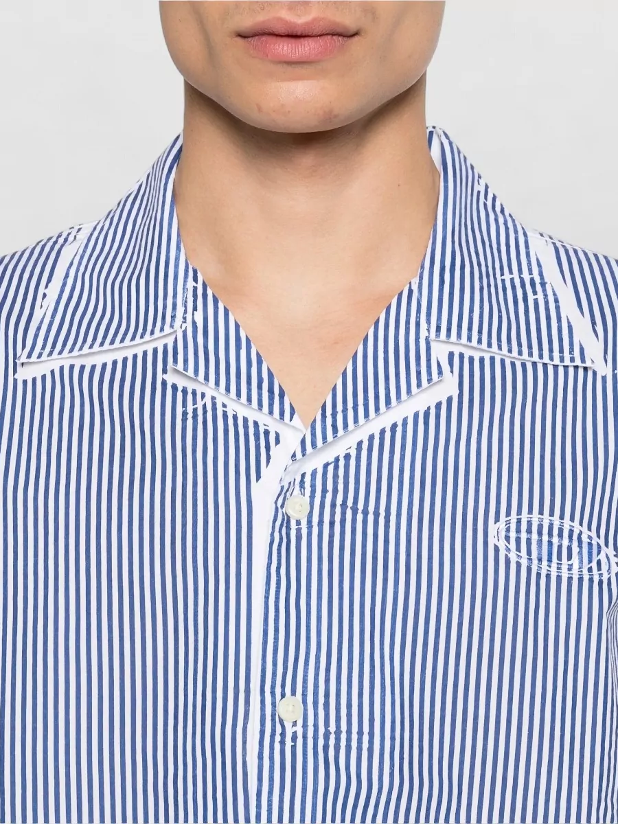 Diesel Short-Sleeve Cotton Shirt