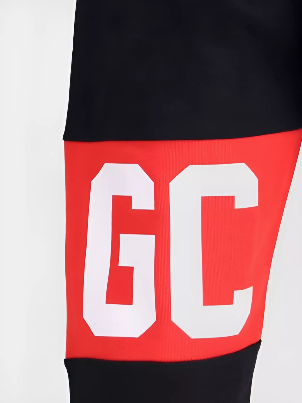 Gcds Adjustable Waistband Logoed Cotton Sweatpants