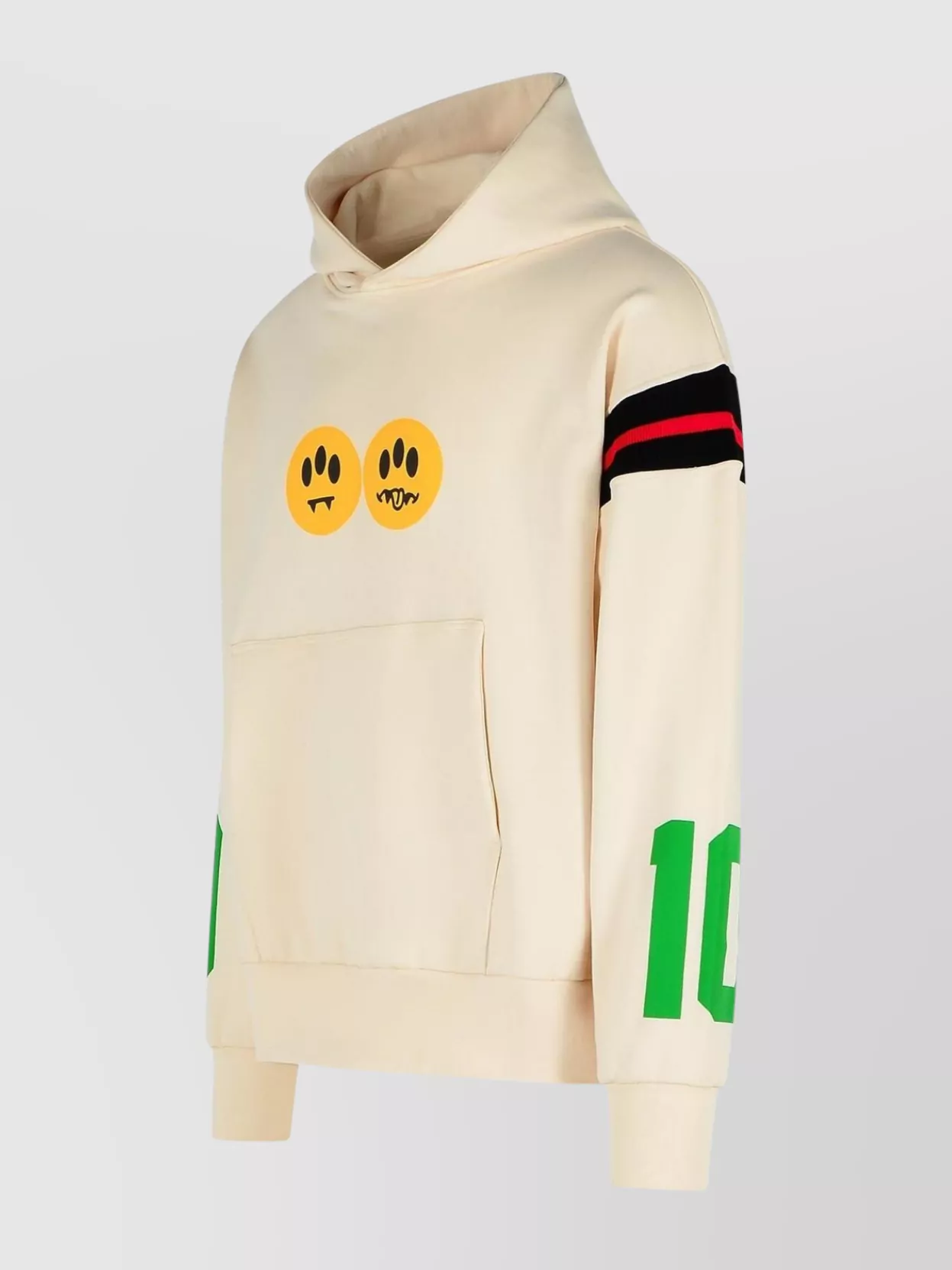 Barrow 'Coach' Sweatshirt With Hood And Pocket