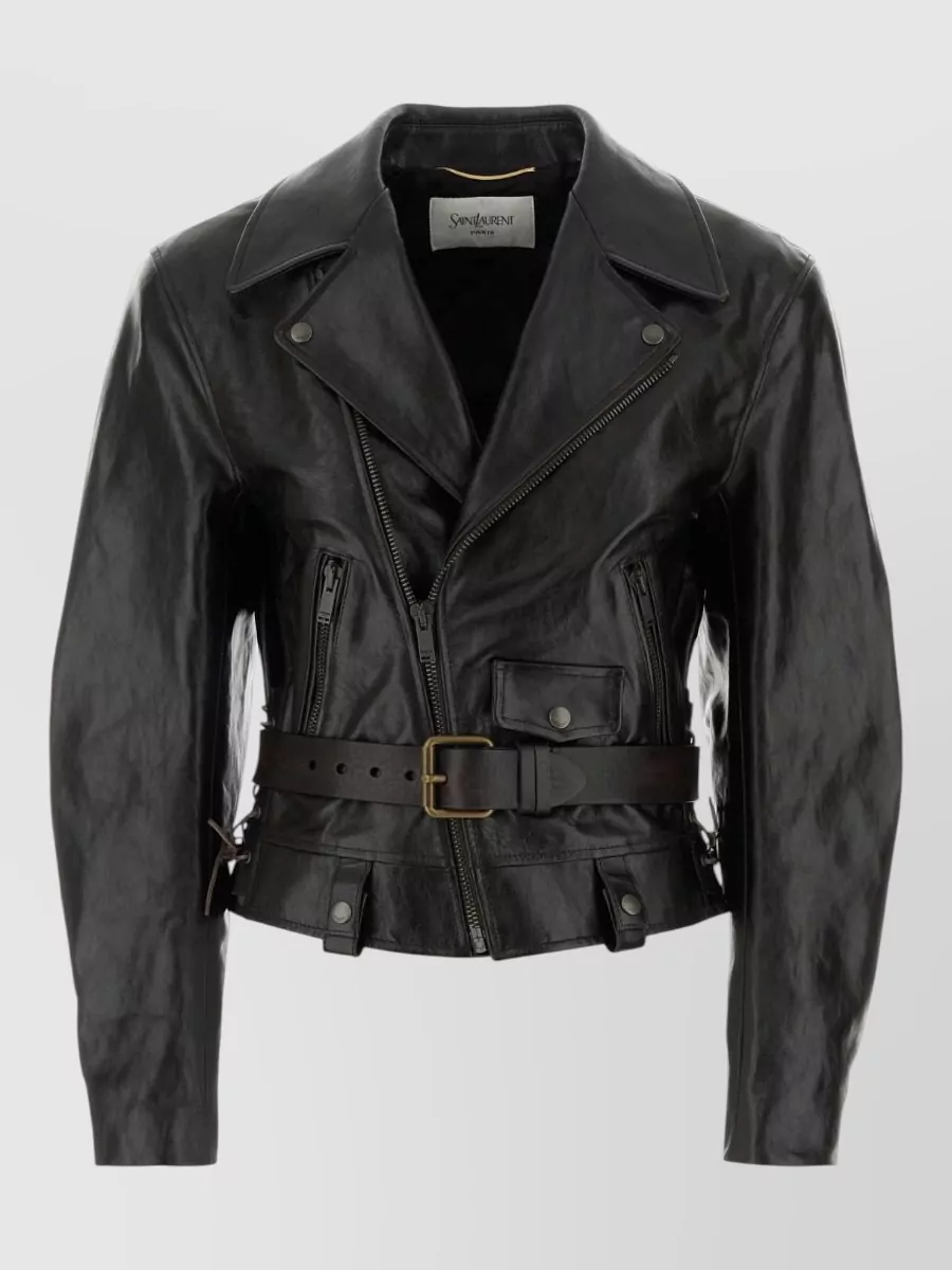 Saint Laurent leather jacket