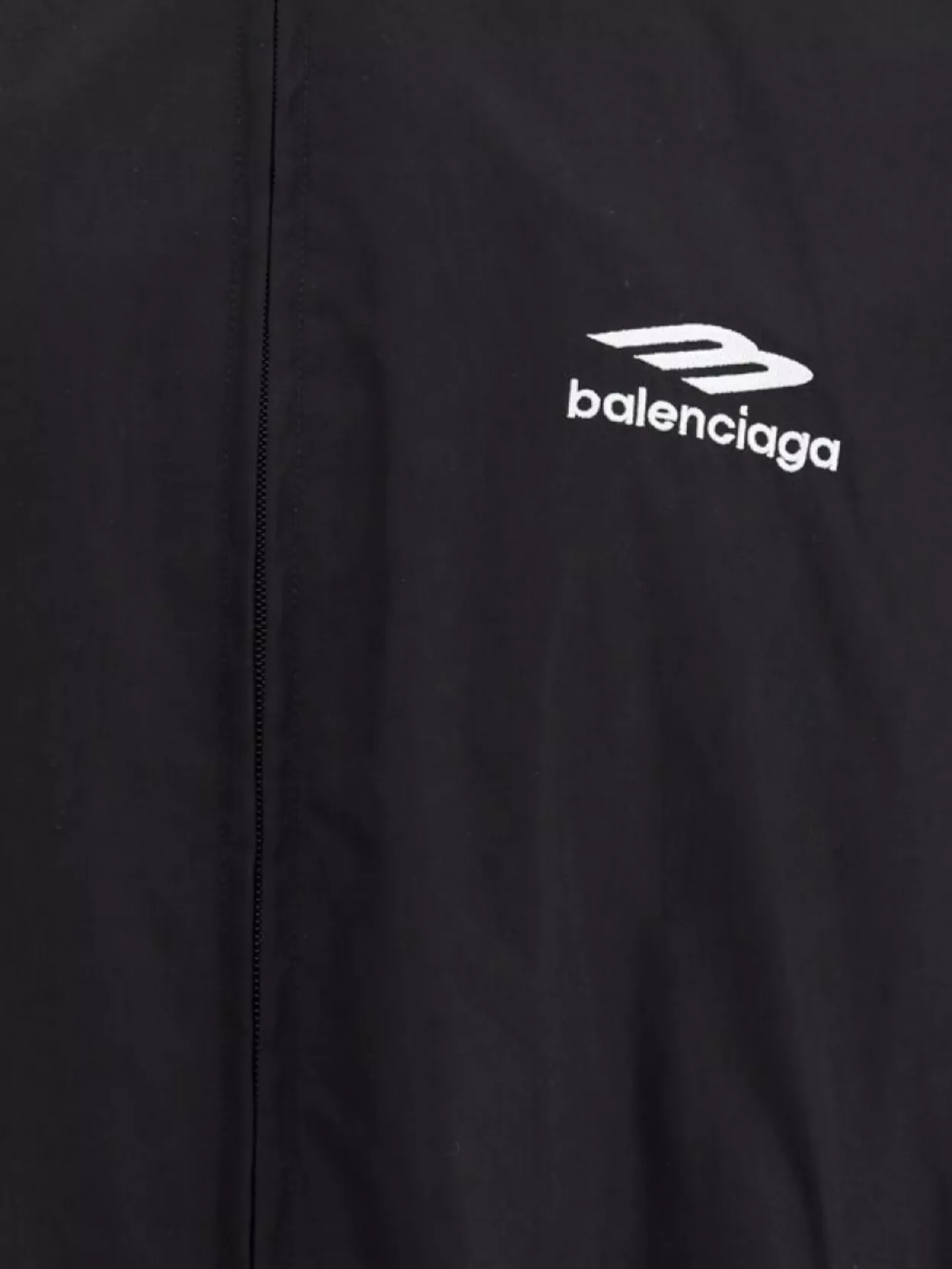 Balenciaga Jacket With Faux Fur Lining In Black