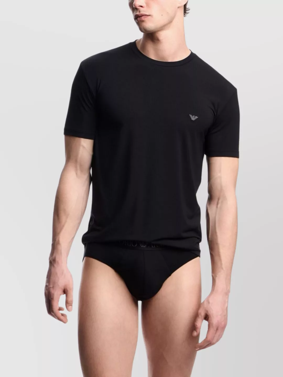 Emporio Armani Crew Neck Short Sleeve T-Shirt Design